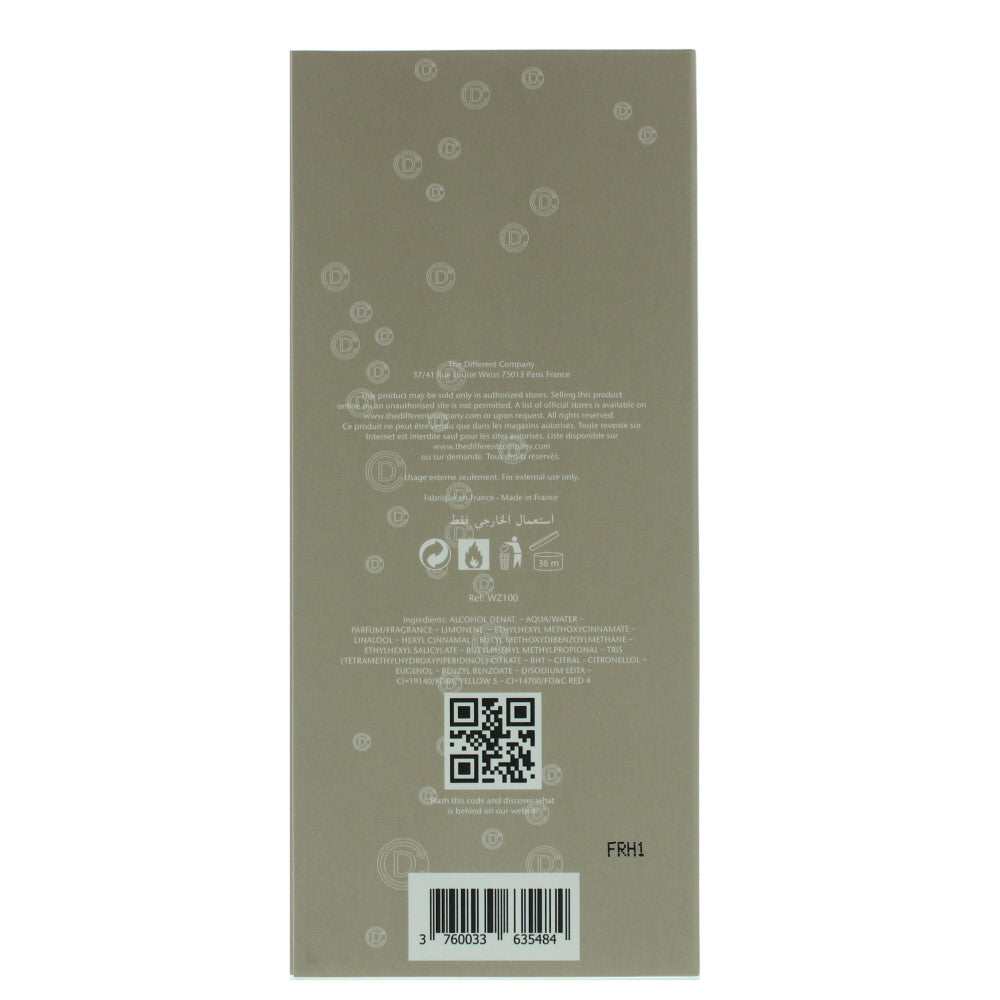 The Different Company White Zagora L'esprit Cologne Eau de Toilette 100ml