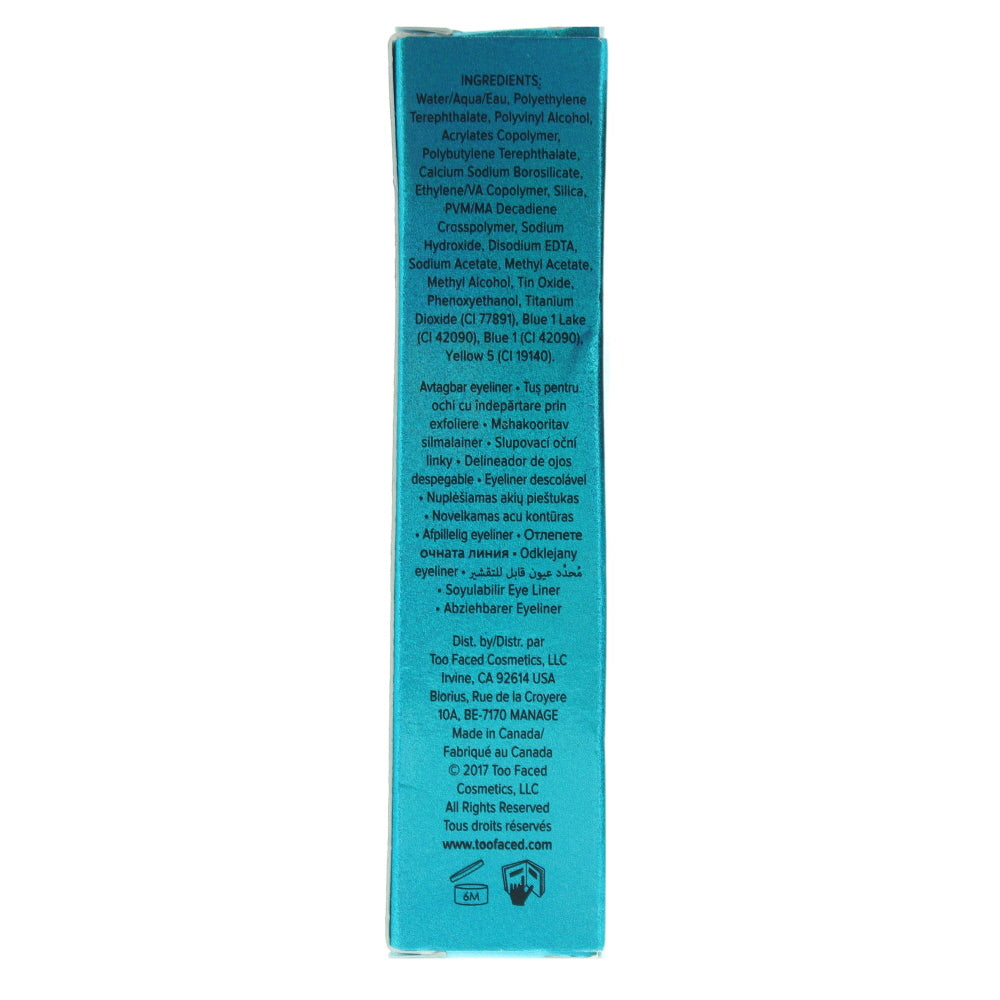 Too Faced Glitter Pop Peel-Off  I'm Half Mermaid Eye Liner 6.5g
