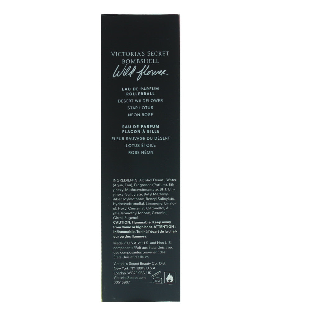 Victoria's Secret Bombshell Wild Flower Rollerball Eau de Parfum 7ml - Ingredients