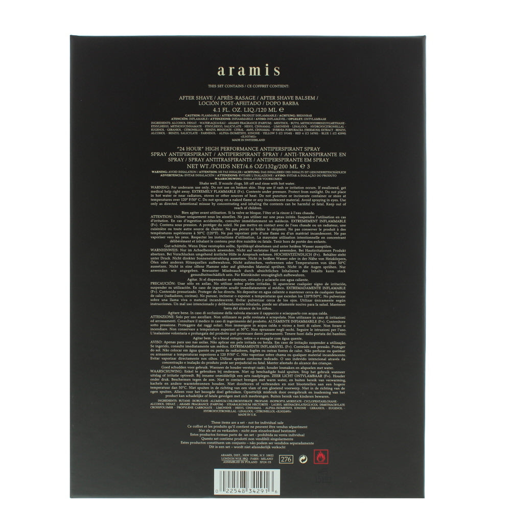 Aramis Aftershave 2 Pieces Gift Set