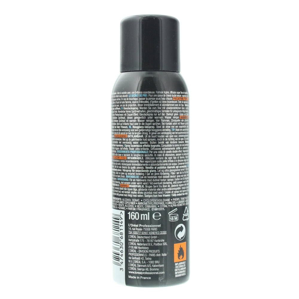 L'oreal Tecni Art Wet Domination Shower Shine Lacquer Shine Spray 160ml