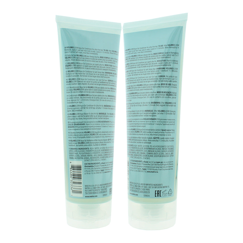 Matrix Biolage Volume Bloom Aqua Gel Conditioner 250ml