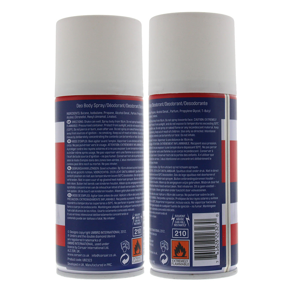 Umbro 90 Blue Body Spray 150ml