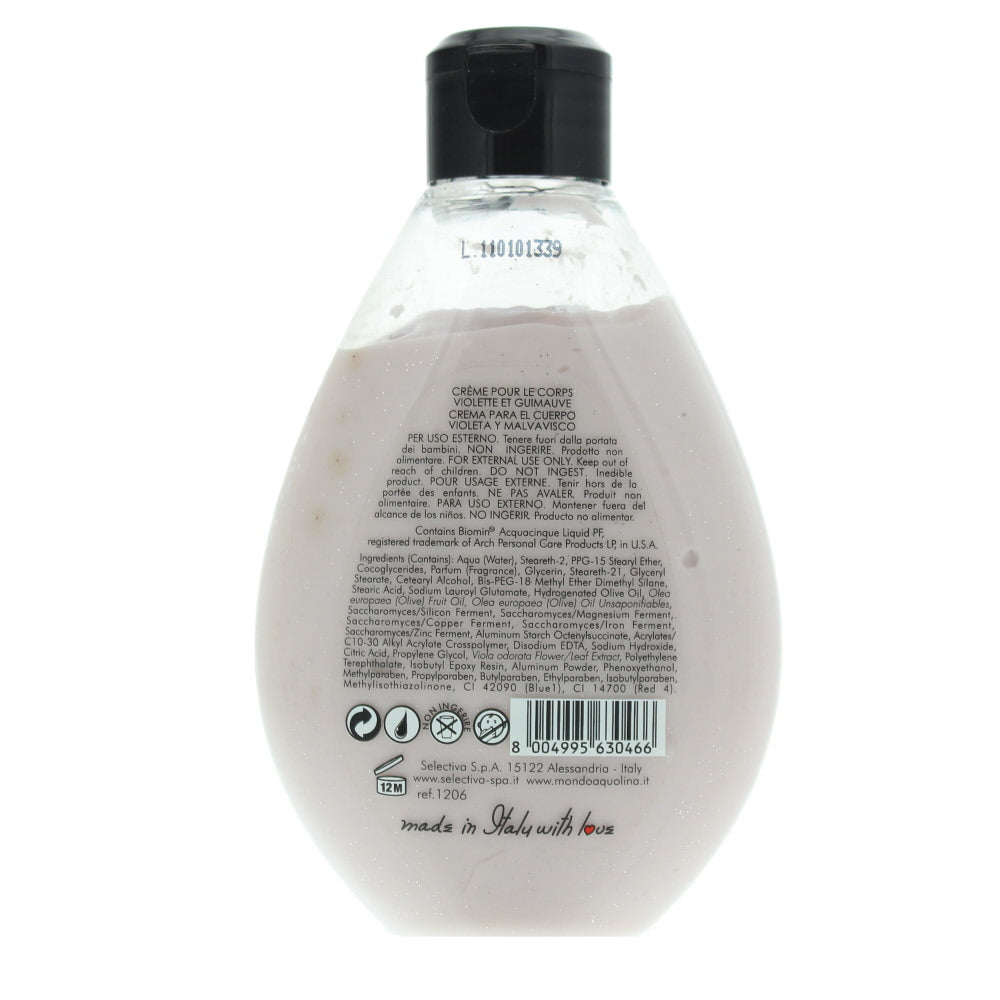Aquolina Violet And Marshmallow Body Cream 250ml