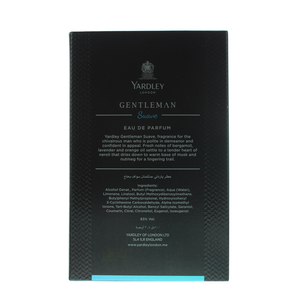 Yardley Gentleman Suave Eau de Parfum 100ml