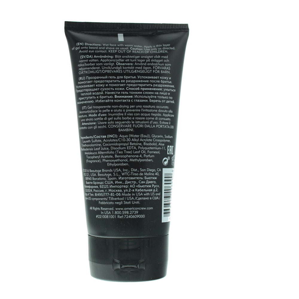 American Crew Shaving Skincare Precision Shave Shaving Gel 150ml