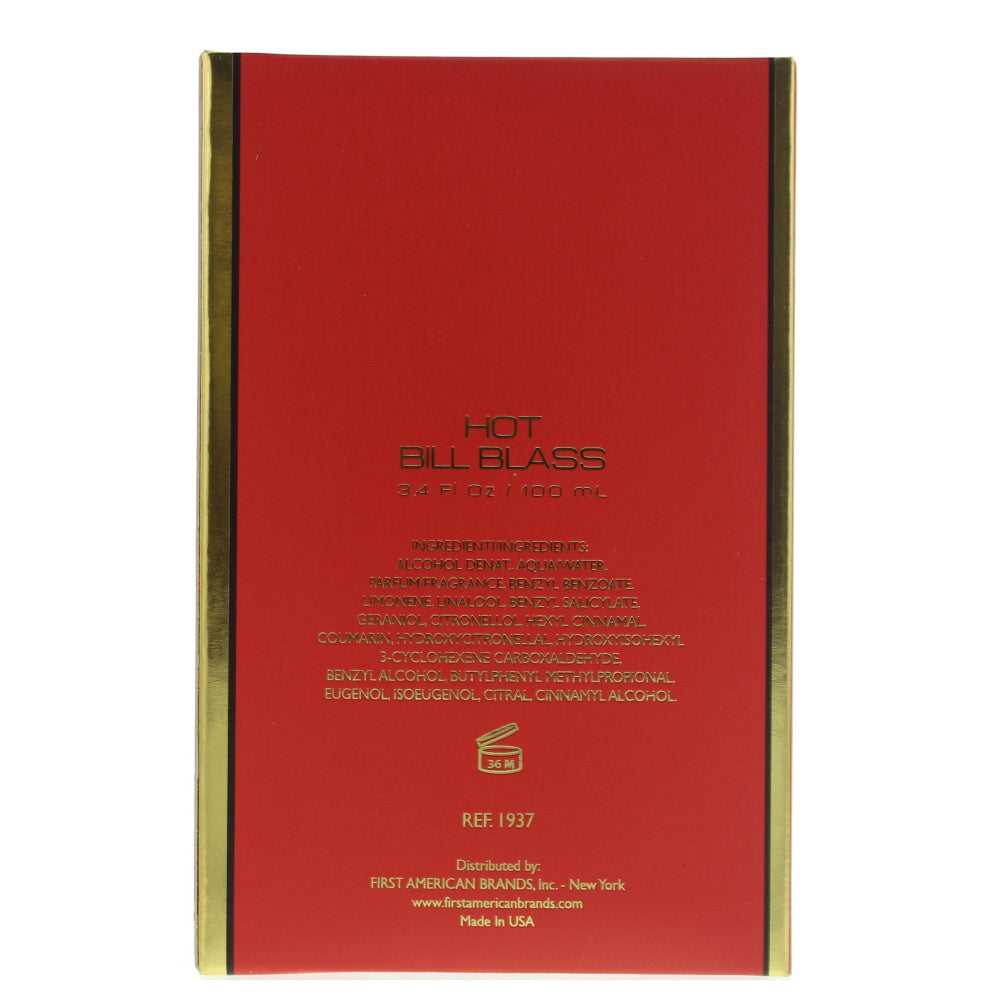 Bill Blass Hot Eau de Cologne 100ml