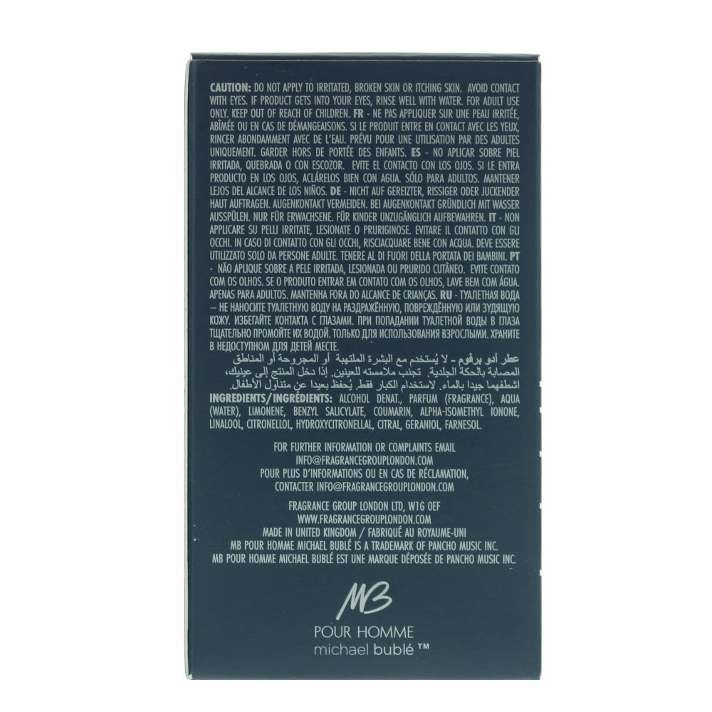 Michael Bublé Pour Homme Eau de Parfum 70ml