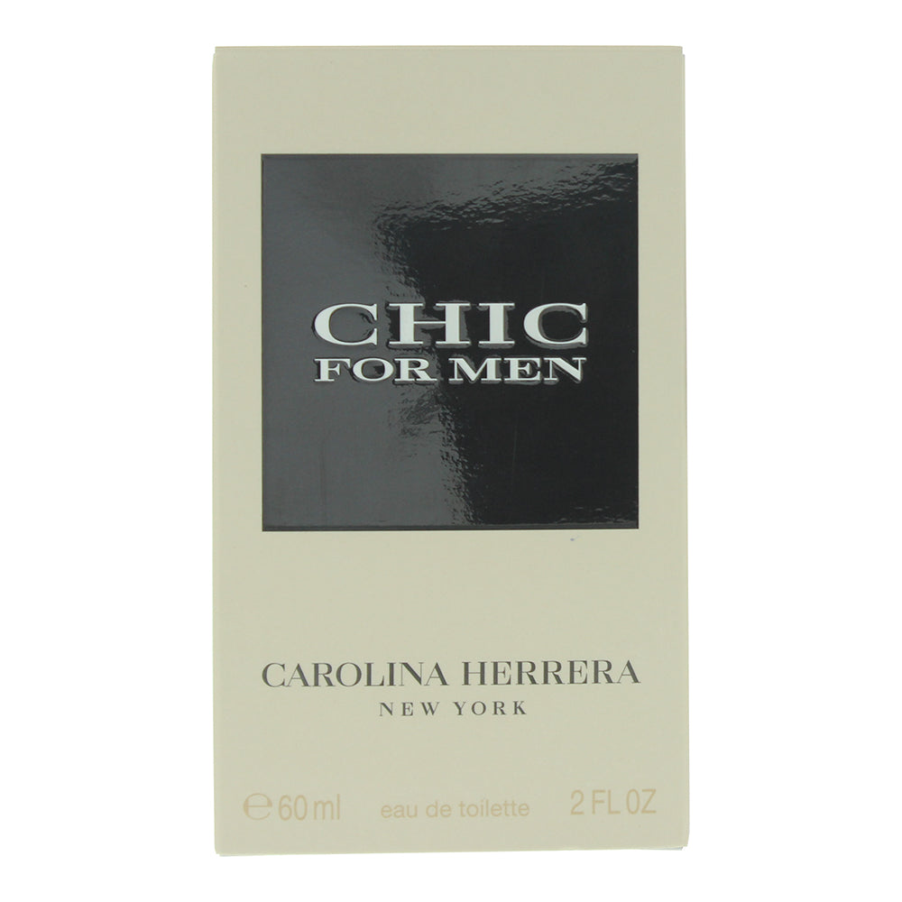 Carolina Herrera Chic For Men Eau de Toilette 60ml - Box