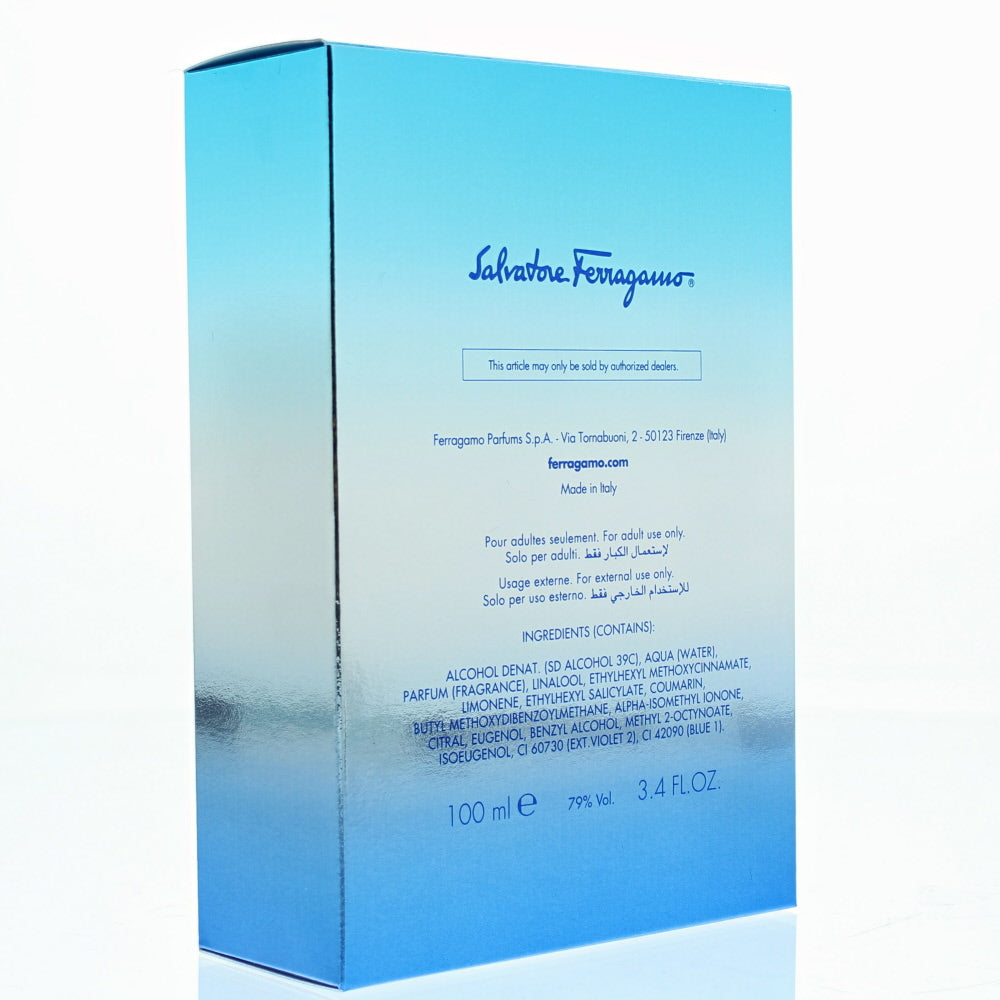 Salvatore Ferragamo Incanto Blue Eau de Toilette 100ml - Ingredients