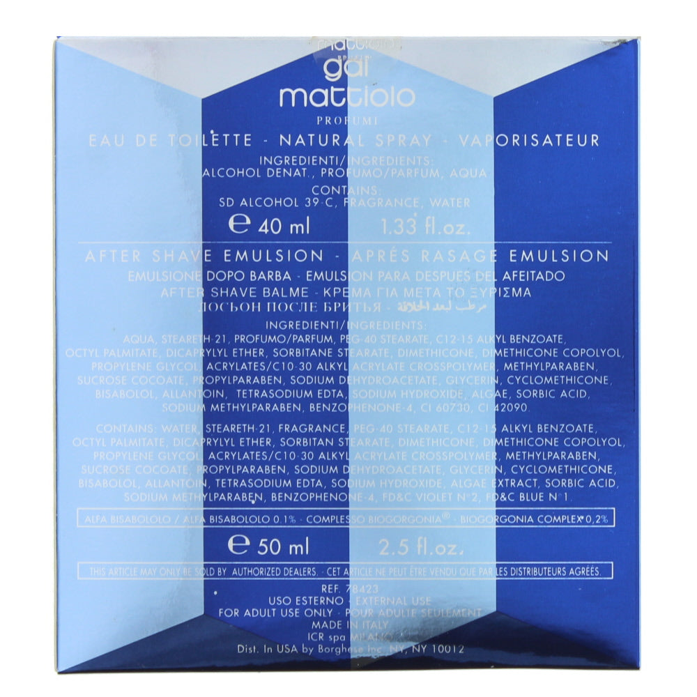 Gai Mattiolo Uomo Eau de Toilette 2 Pieces Gift Set
