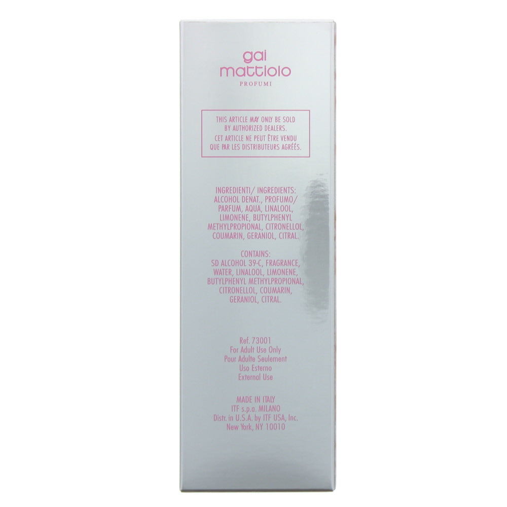 Gai Mattiolo Woman's Eau de Toilette 50ml - Ingredients