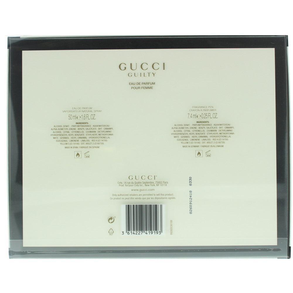Gucci Guilty Eau de Parfum 2 Pieces Gift Set