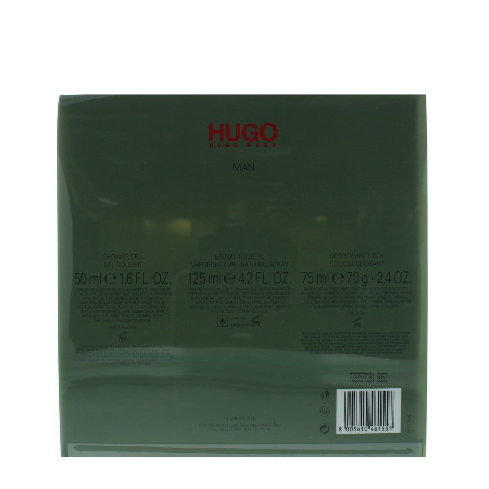 Hugo Boss Hugo Man Eau de Toilette 3 Pieces Gift Set