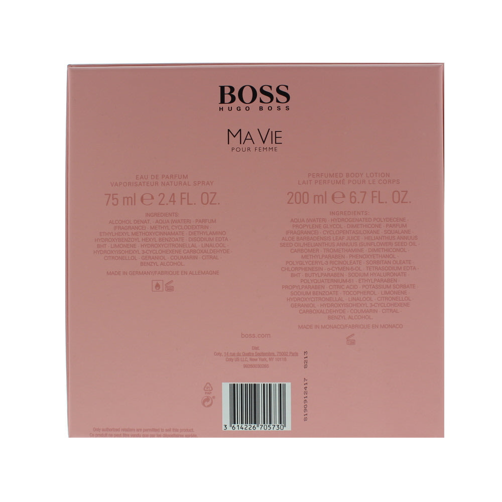 Hugo Boss Ma Vie Pour Femme Eau de Parfum 2 Pieces Gift Set