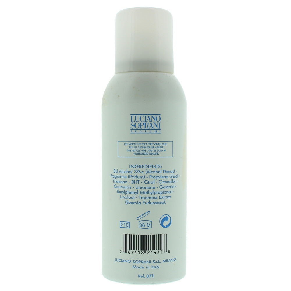 Luciano Soprani Solo Soprani Scent Natural Scent Deodorant Spray 150ml