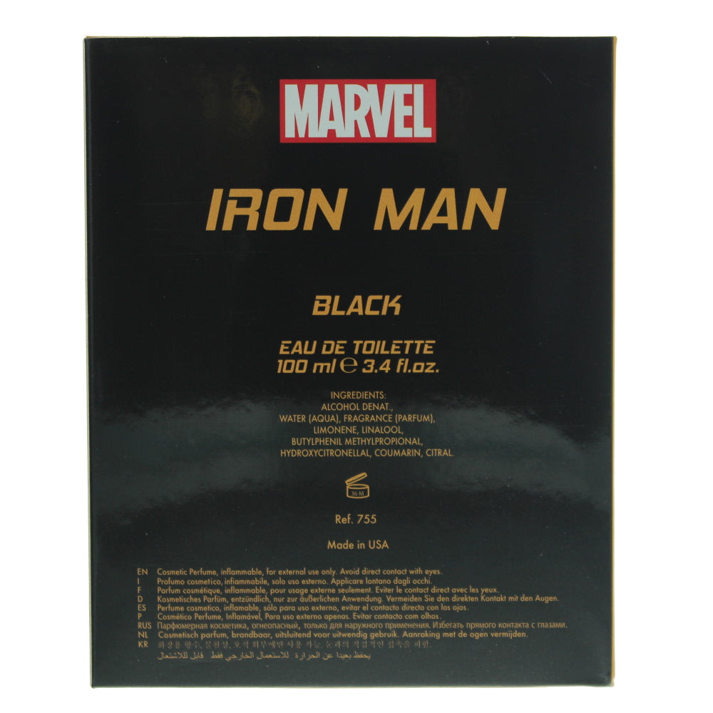 Marvel Iron Man Black Eau de Toilette 100ml