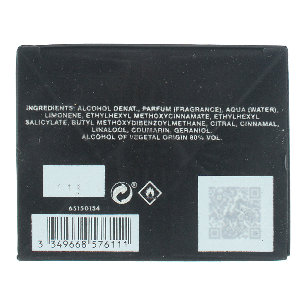 Paco Rabanne Black XS Eau de Toilette 100ml - Ingredients