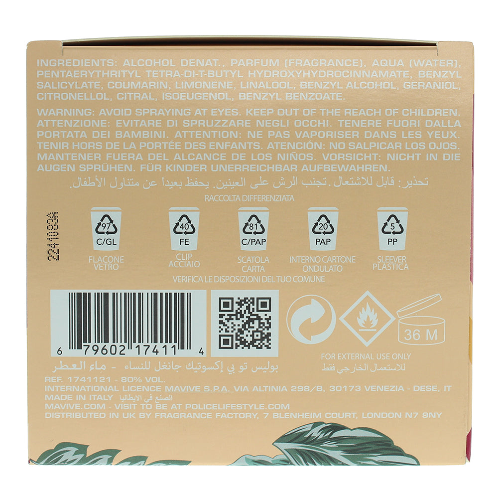 Police To Be Exotic Jungle Eau de Parfum 125ml