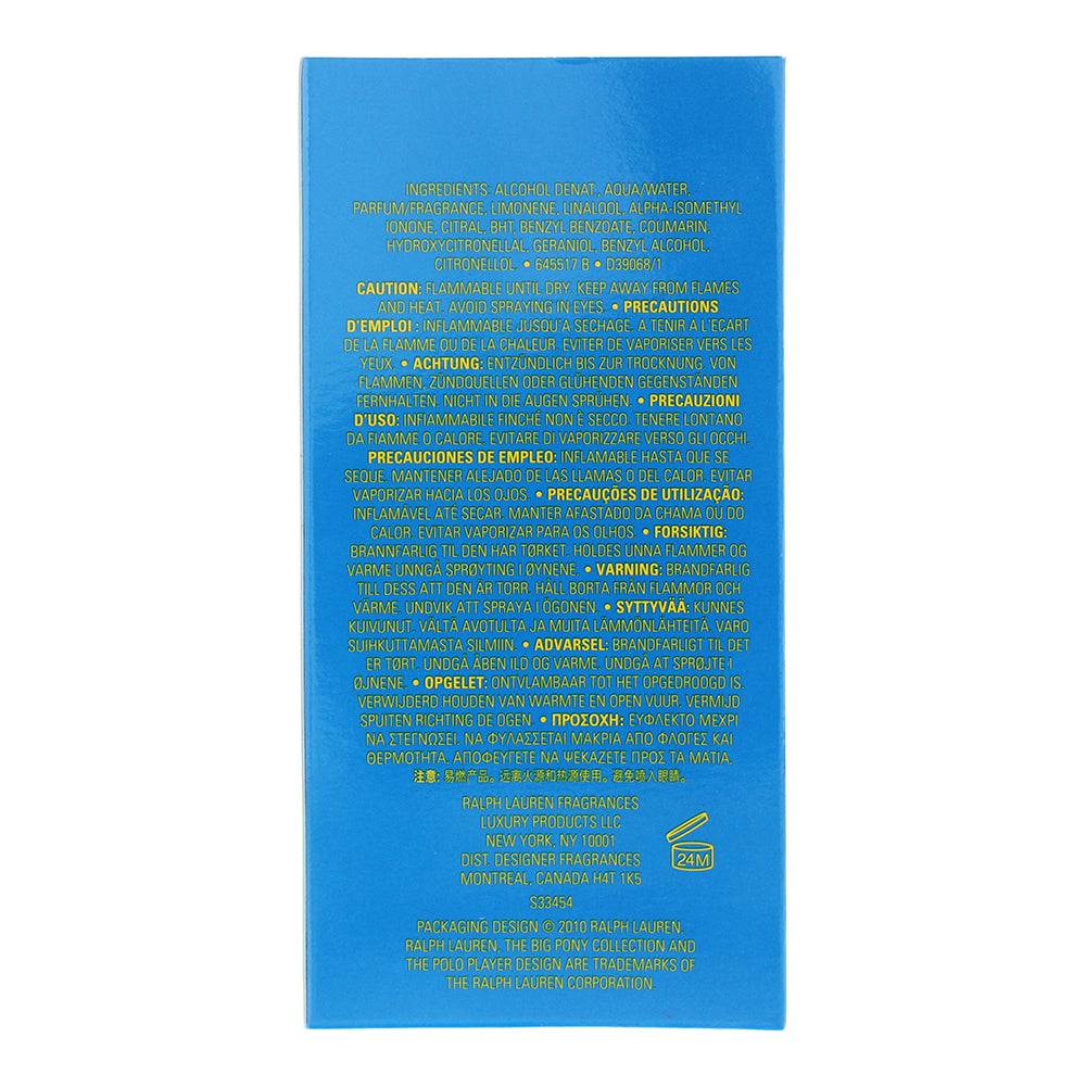 Ralph Lauren Big Pony 1 Blue Eau de Toilette 50ml