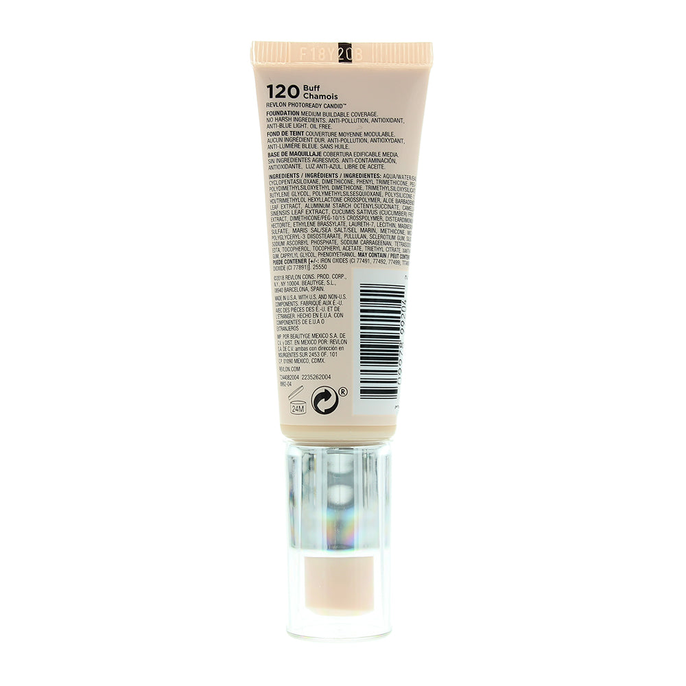 Revlon Photoready Candid Natural Finish Anti-Pollution 120 Buff Foundation 22ml