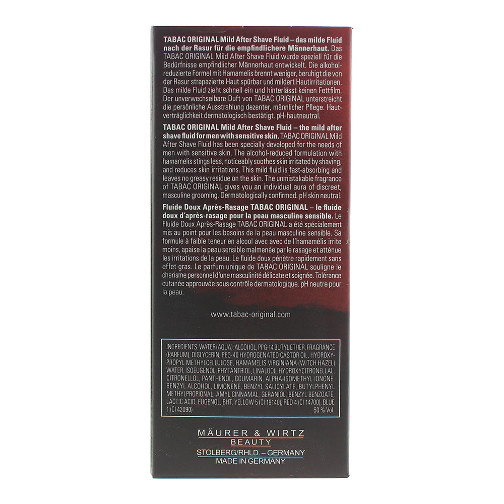 Tabac Original Mild Aftershave 100ml