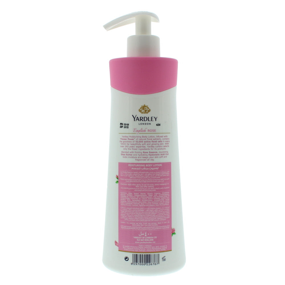 Yardley English Rose Body Lotion 400ml