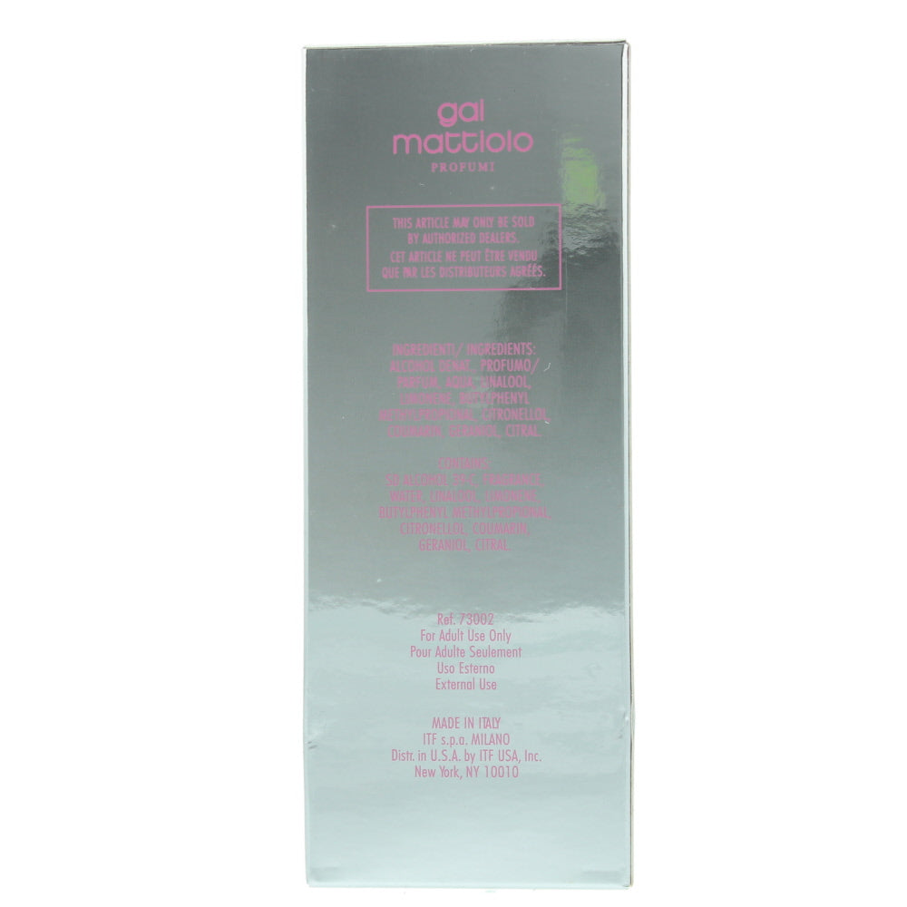 Gai Mattiolo Woman's Eau de Toilette 75ml - Ingredients