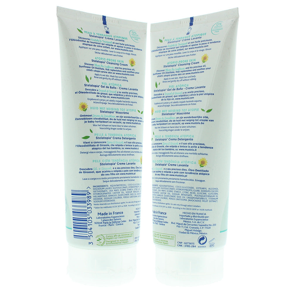 Mustela Atopic-Prone Skin Stelatopia Cleansing Cream 200ml