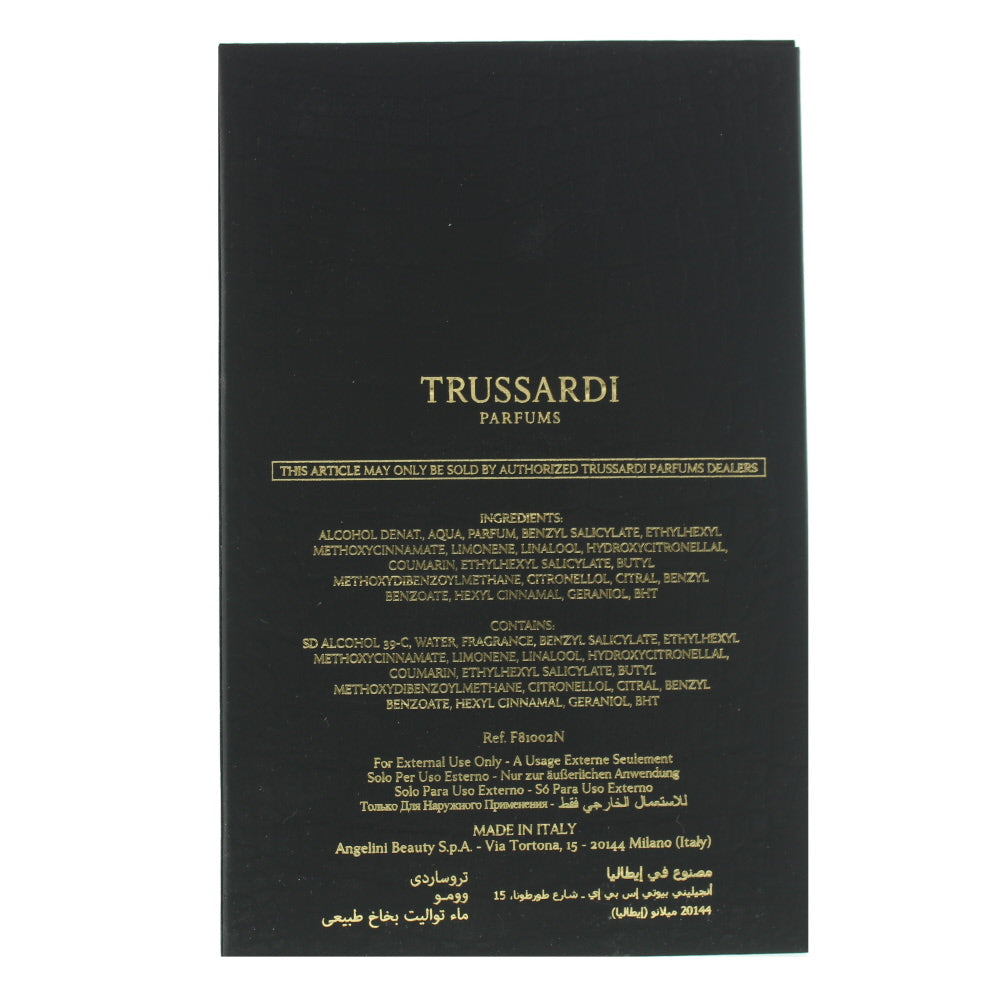 Trussardi Uomo Eau de Toilette 100ml