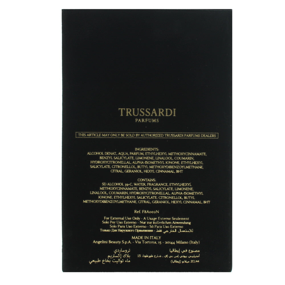 Trussardi Black Extreme Eau de Toilette 100ml