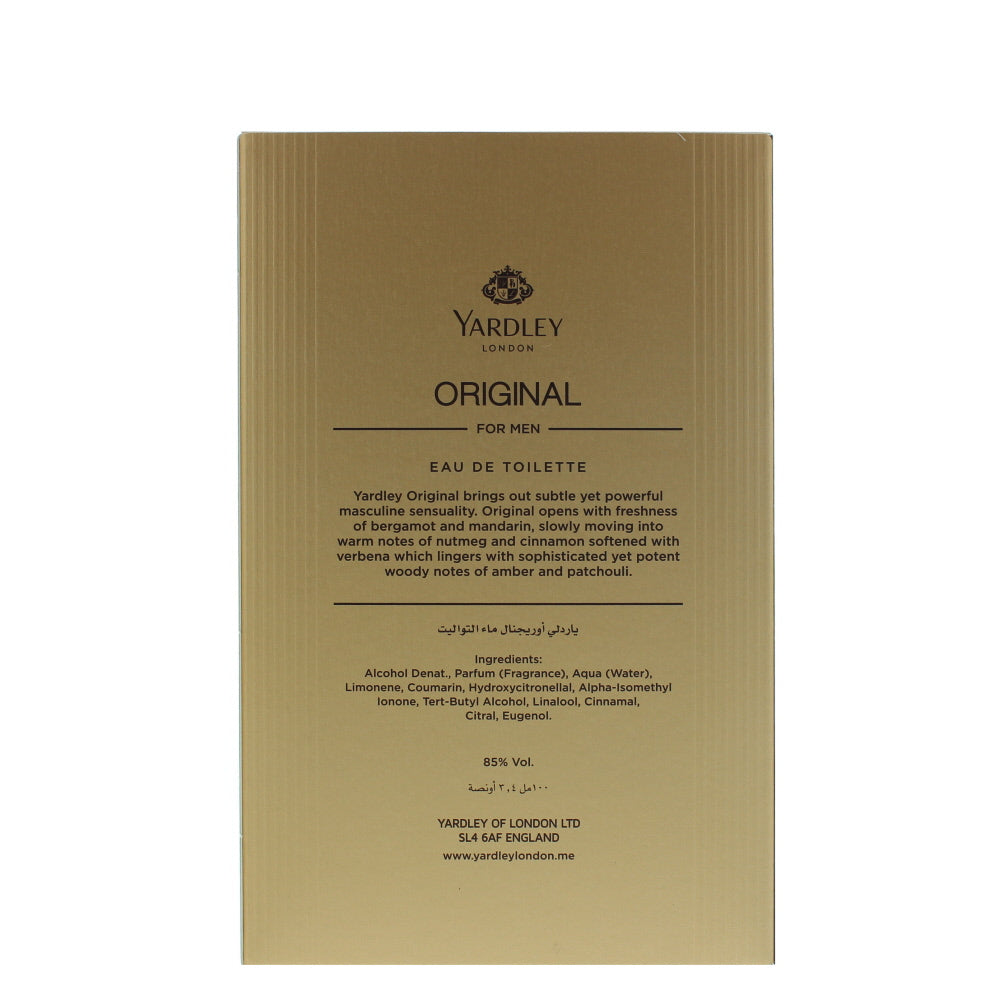 Yardley Original Eau de Toilette 100ml