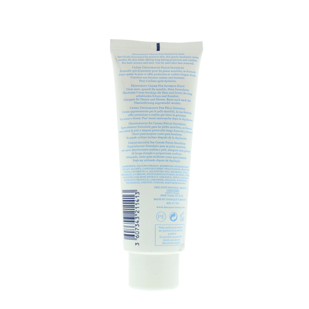 Lancaster Eau De Lancaster Sensitive Cream Deodorant 125ml