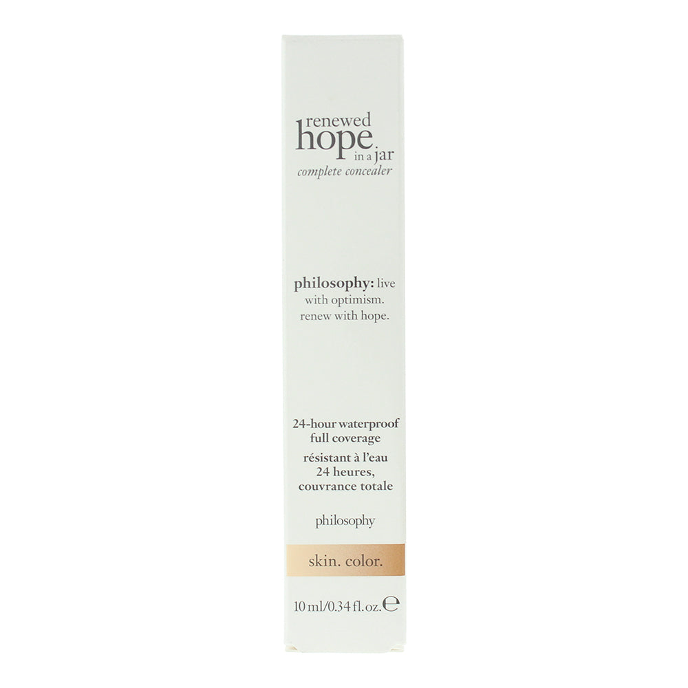 Philosophy Renewed Hope In A Jar 24-Hour Waterproof Full Coverage 9.5 Cocoa Conc - Box