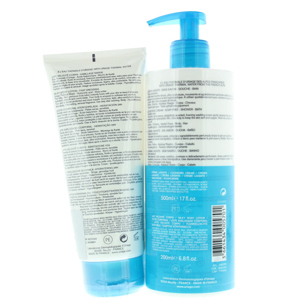 Uriage Eau Thermale Bodycare Set 2 Pieces Gift Set