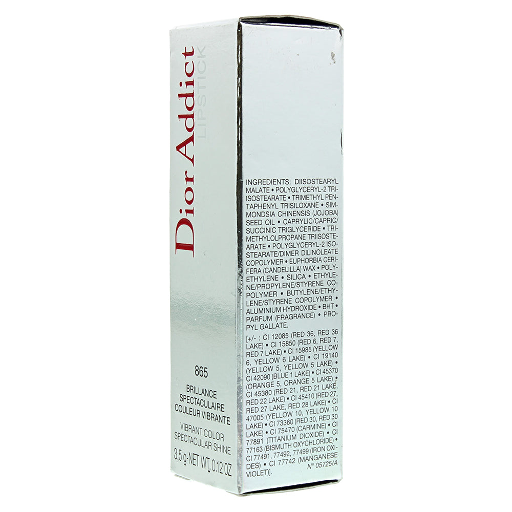 Dior Addict Vibrant Colour Spectacular Shine 865 Collection Lipstick 3.5g