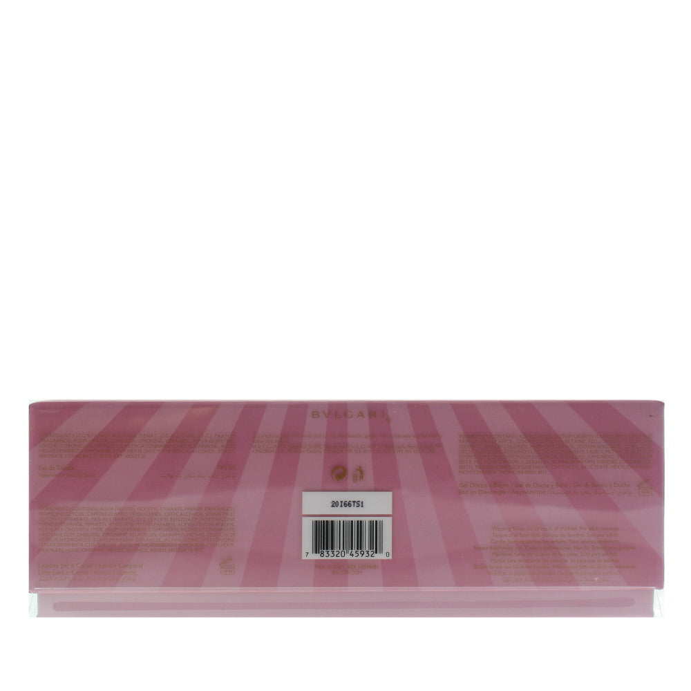 Bulgari Omnia Pink Sapphire Eau de Toilette 3 Pieces Gift Set