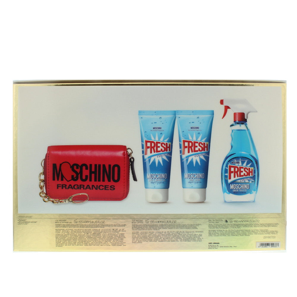 Moschino Fresh Couture Eau de Toilette 4 Pieces Gift Set - Ingredients
