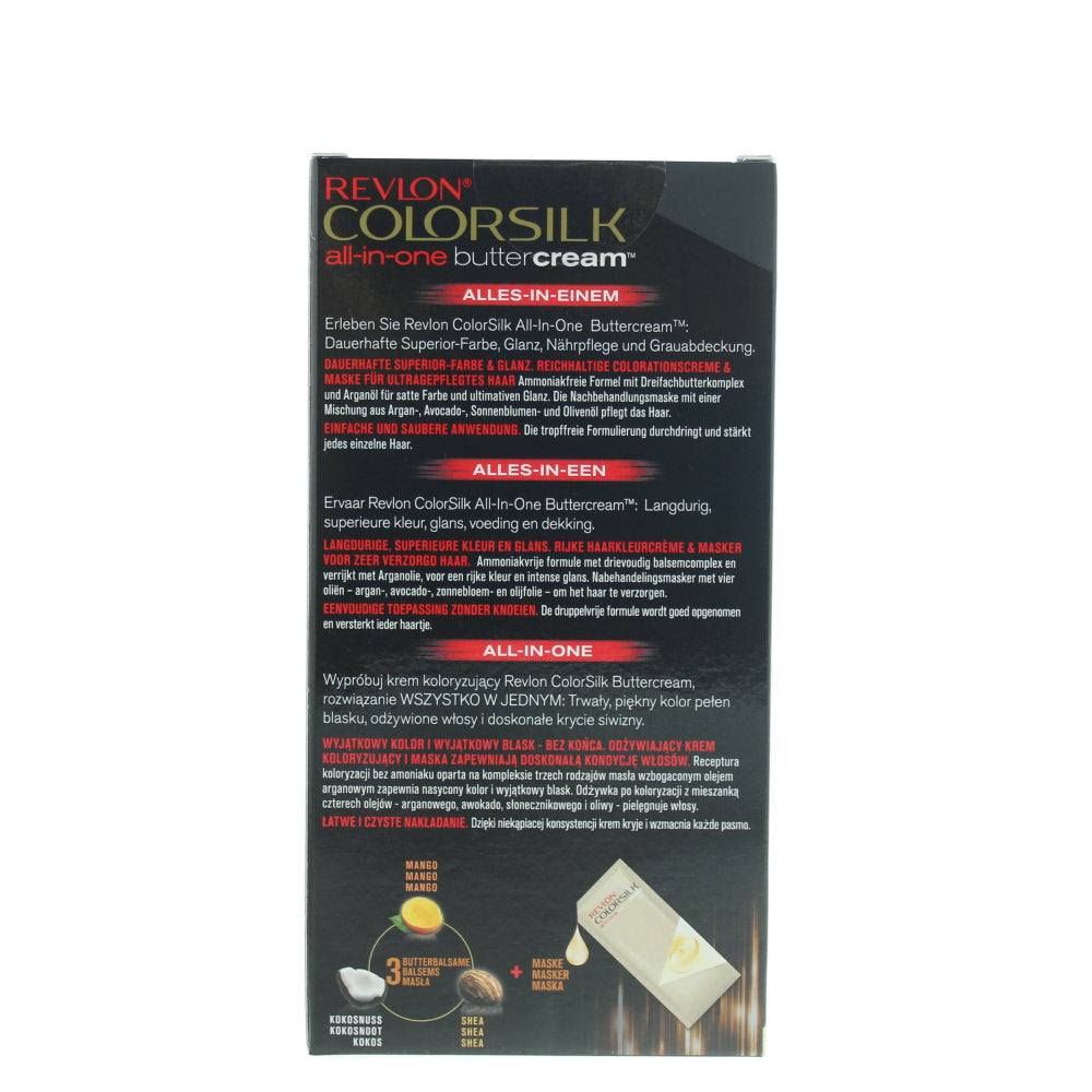 Revlon Colorsilk All-In-One Buttercream 10 Black Hair Colour