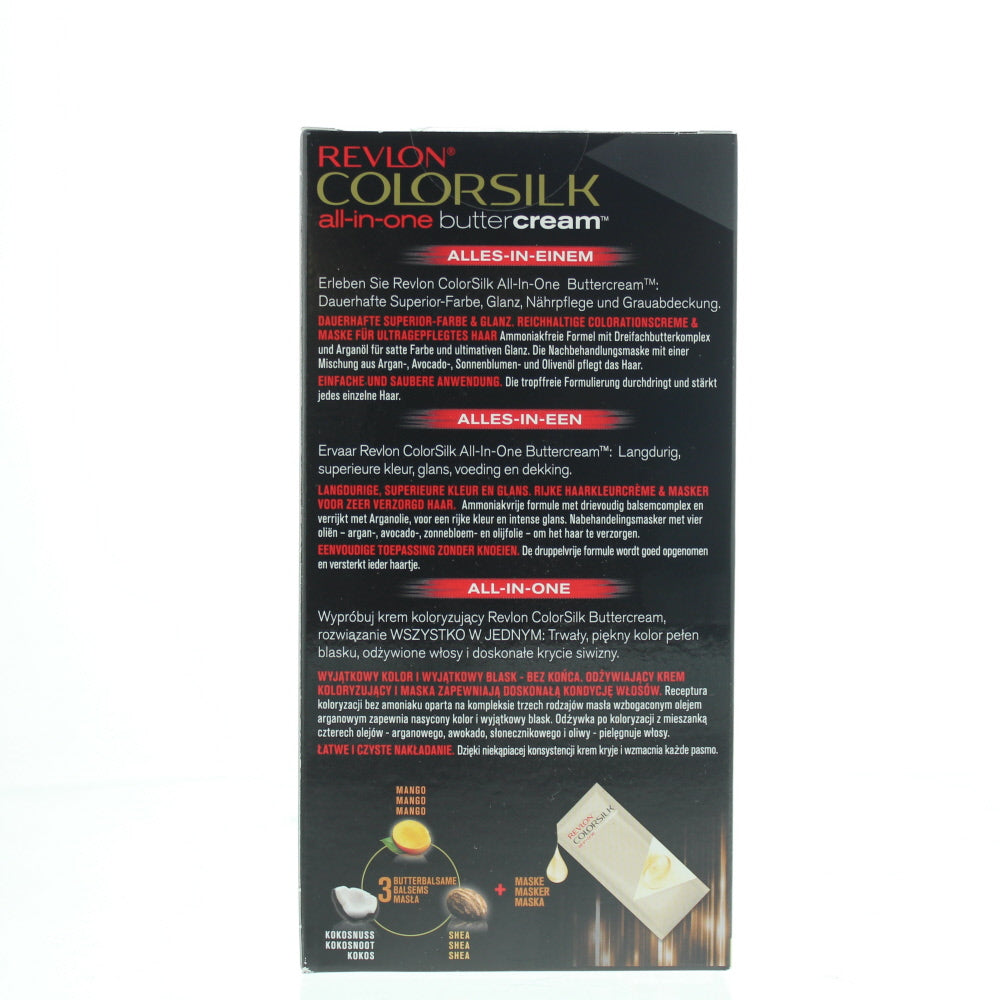 Revlon Colorsilk All-In-One Buttercream 415 Dark Soft Mahogany Brown Hair Colour