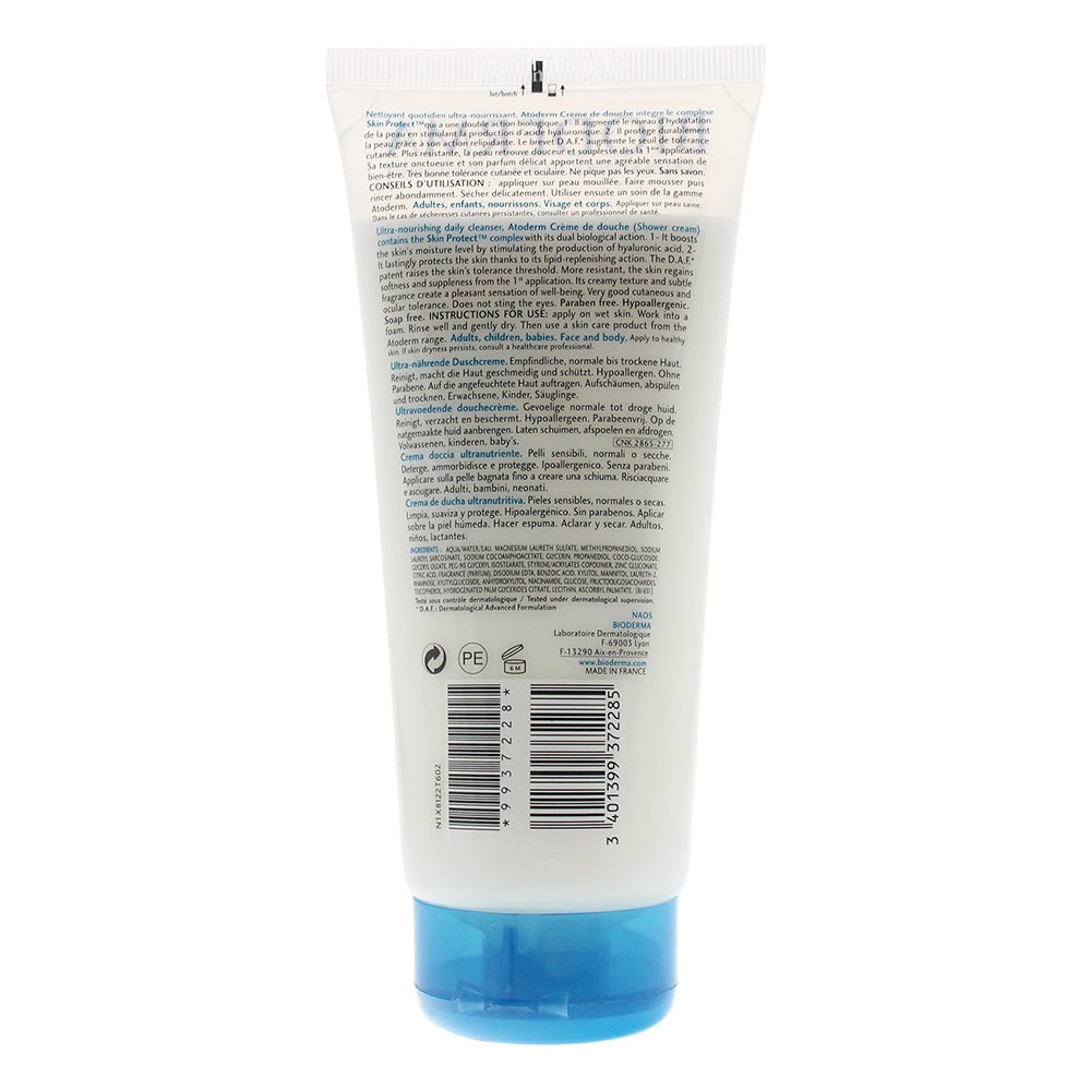 Bioderma Atoderm Ultra-Nourishiing Shower Cream 200ml