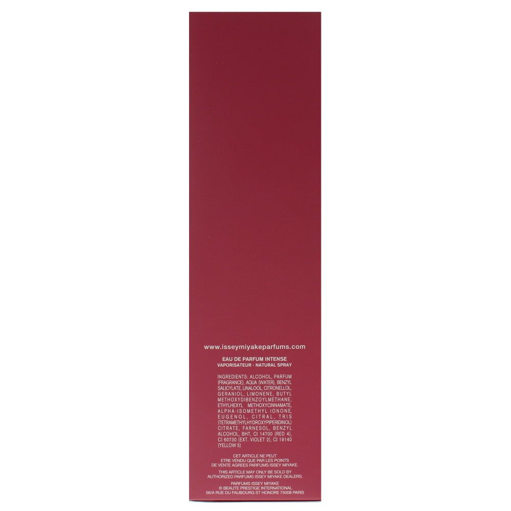 Issey Miyake L'eau D'issey Rose & Rose Eau de Parfum 90ml - Ingredients