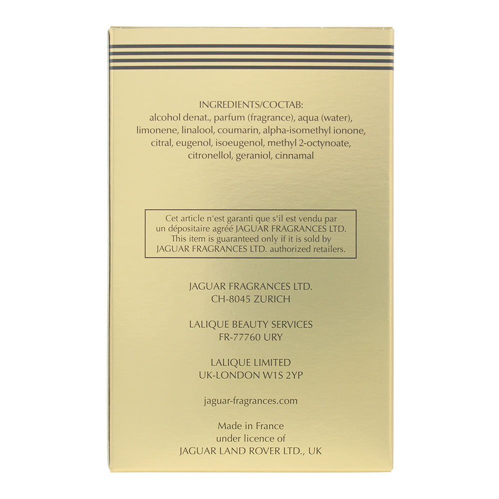 Jaguar For Men Gold In Black Eau de Toilette 100ml