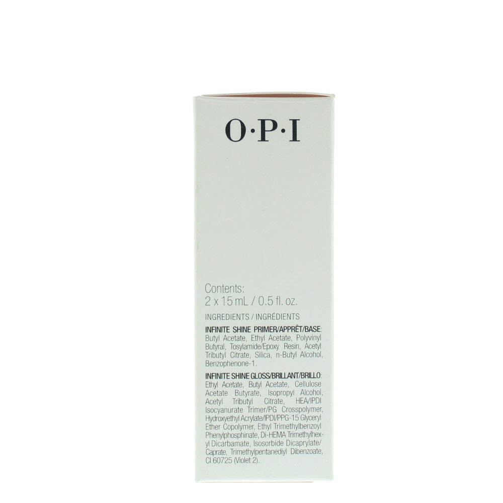 Opi Infinite Shine Prostay Primer & Gloss Duo Pack Nail Treatment 15ml