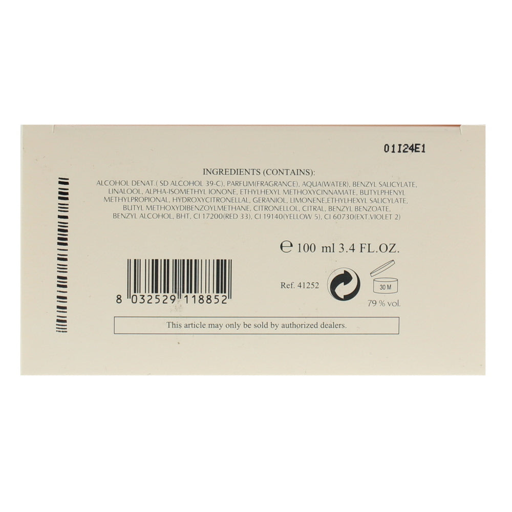 Salvatore Ferragamo Signorina Eau de Parfum 100ml - Ingredients
