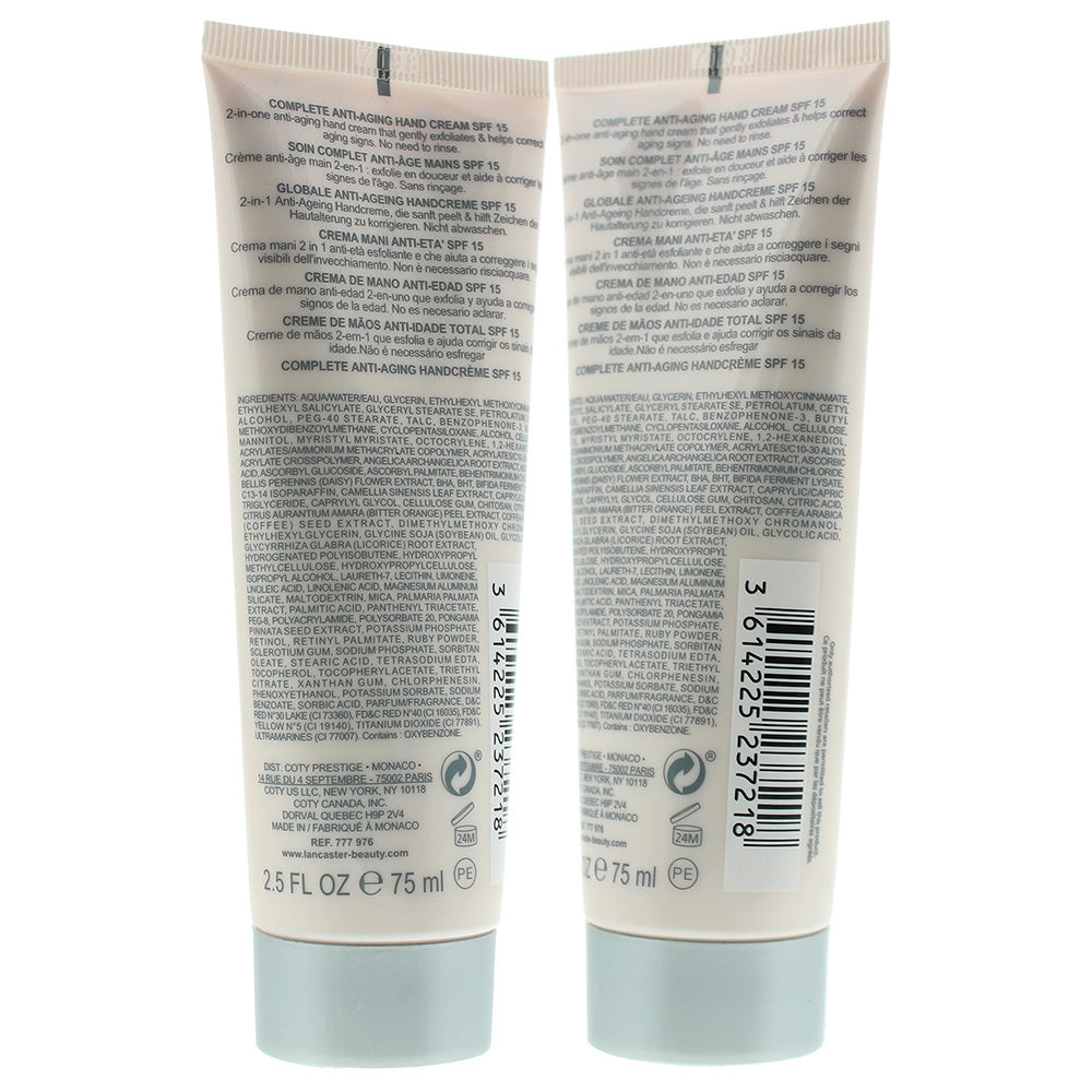Lancaster Total Age Correction Complete Anti-Aging Spf 15 Hand Cream 75ml
