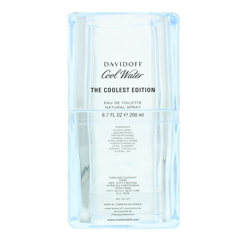Davidoff Cool Water The Coolest Edition Eau de Toilette 200ml
