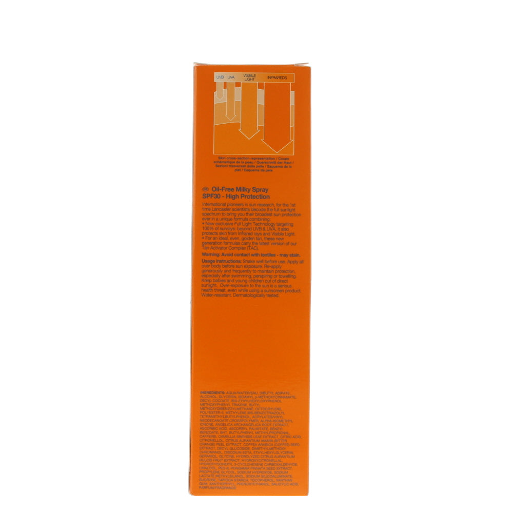 Lancaster Sun Beauty Sublime Tan Oil-Free Milky Spf 30 Spray 150ml