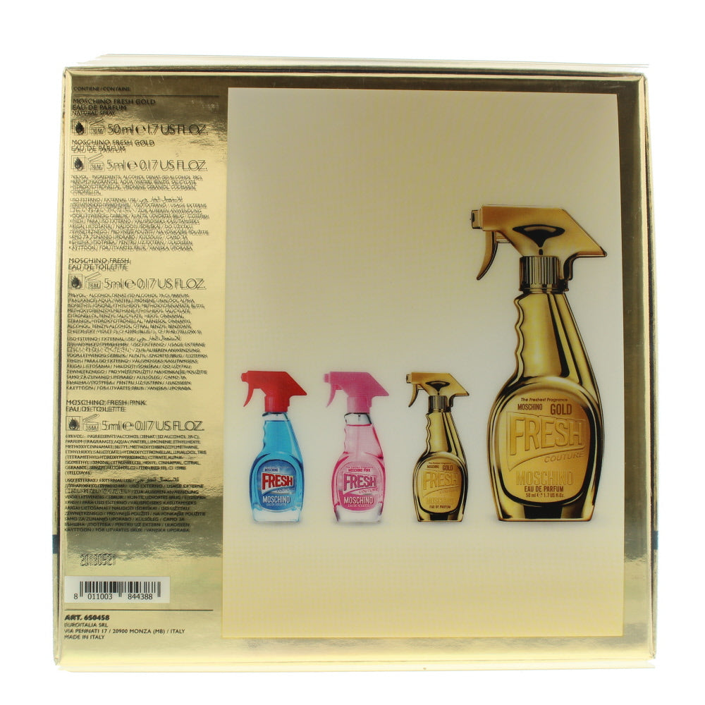 Moschino Fresh Couture Eau de Parfum 4 Pieces Gift Set