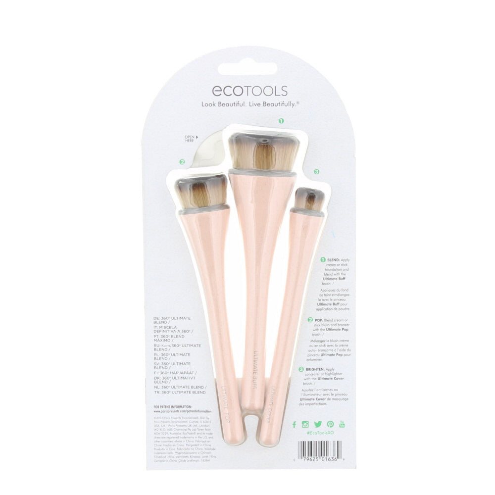 Eco Tools 360 Ultimate Blend Make-Up Brush Set - Ingredients